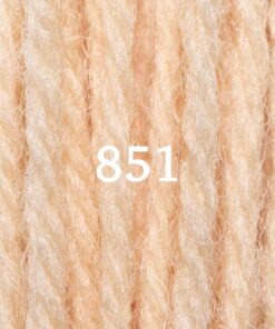 Appletons Wool Threads Custard Yellow 851