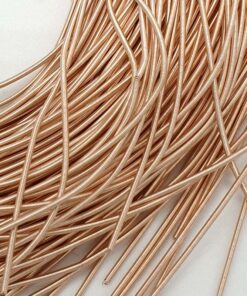 Metalwork Purl Pink Gold